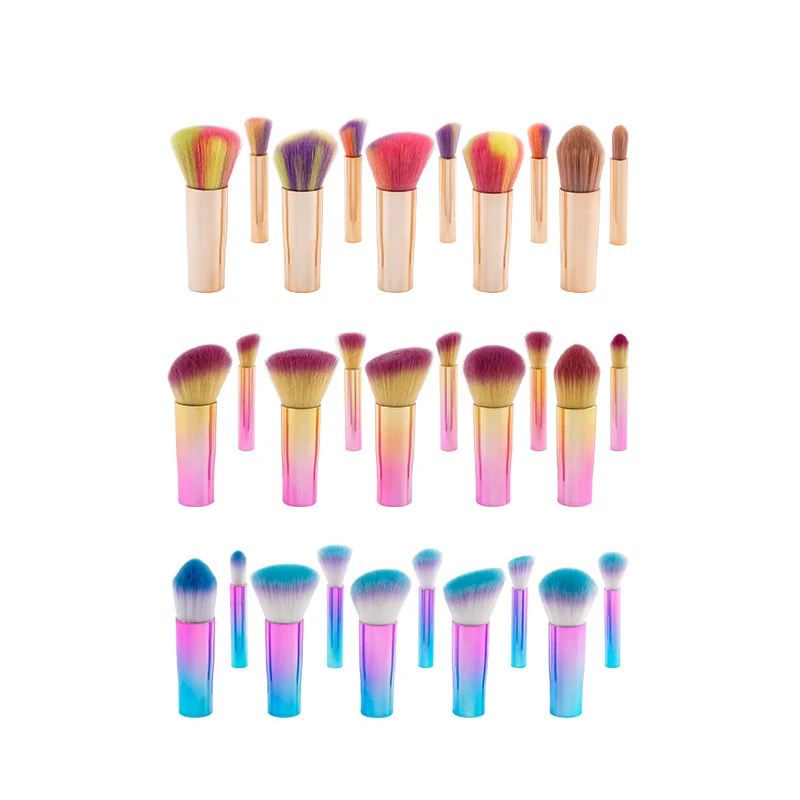 

10Pcs Diamond Make up Brushes Set Beauty Cosmetic Eyeshadow Lip Powder Face Pinceis Tool soft brush Face Beauty Makeup Brushes