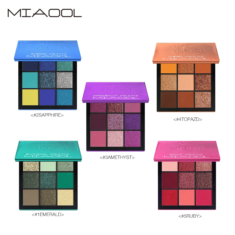 9 Colors/Set Eyeshadows Pearlescent Matte Shimmer Waterproof Sweat-proof Mixed Eye Shadow Palette Beauty Makeup Cosmetic TSLM2 9 Colors/Set Eyeshadows Pearlescent Matte Shimmer Waterproof Sweat-proof Mixed Eye Shadow Palette Beauty Makeup Cosmetic TSLM2