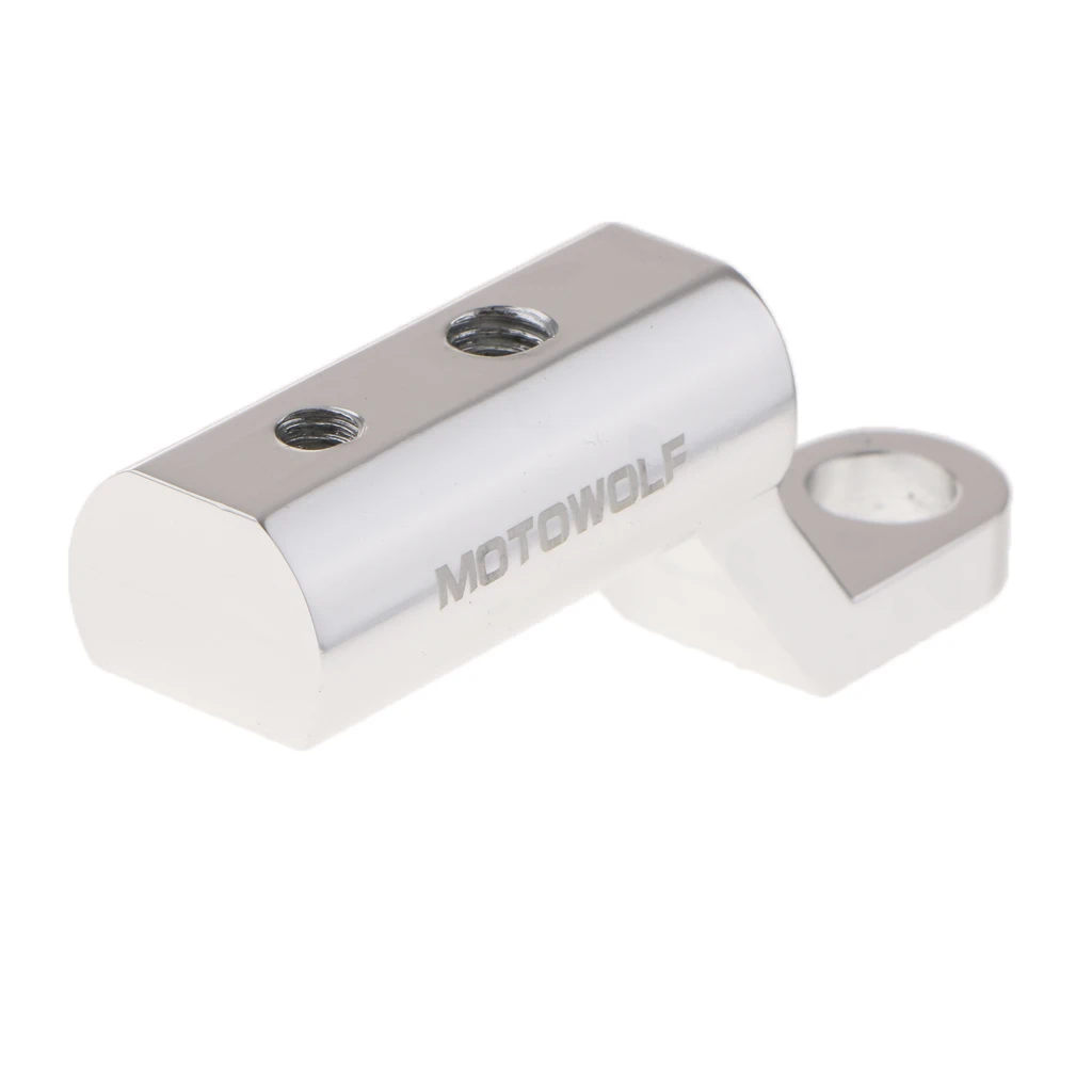 7/8 inch Universal Fit Motorcycle Rearview Mirror Adapter Holder Extension Bracket Clamp Motorcycle Accessories & Parts