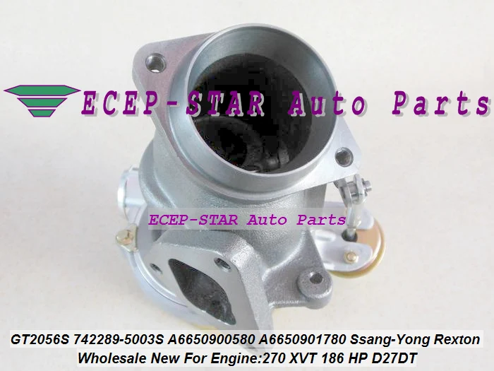 GT2056S 742289 -GT2056S 742289 742289-5003S turbo A6650901780 A6640900580 turbine for Ssang-Yong Rexton 270 XVT 186 HP D27DT (2)