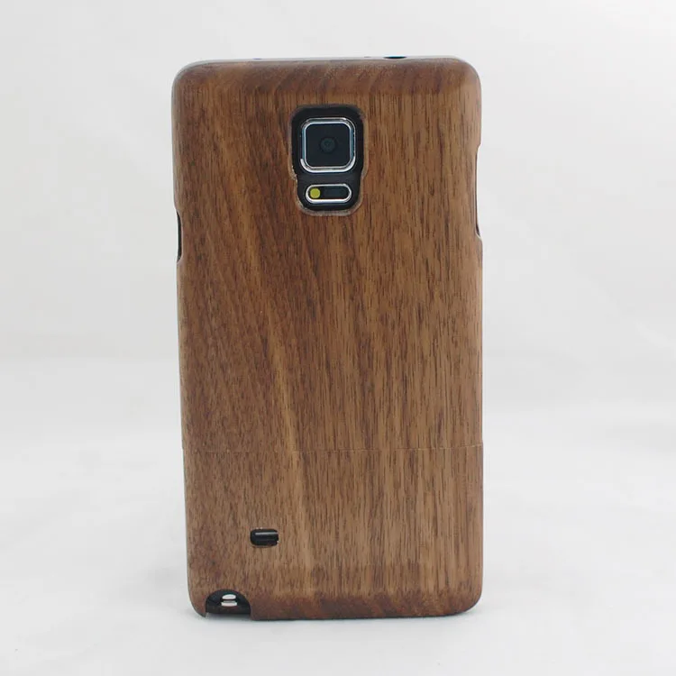 Natural Black walnut Wood Wooden Phone Case Cover for Samsung Galaxy Note4 |