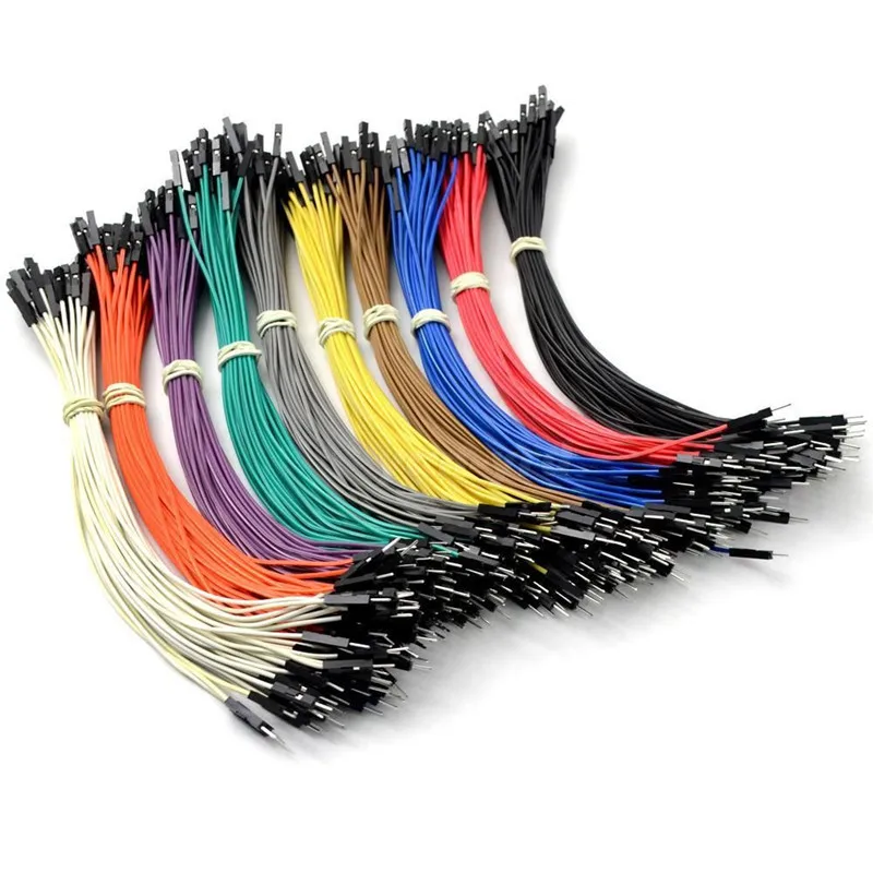 

120PCS 20CM Dupont Line 1pin 1p-1p Female To Male Cable For Arduino Male Female Colorful Jumper DIY Dupont Jumper Wire