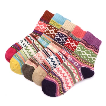 

1Pair Winter Thick Warm Socks For Male Sock Knit Meias Christmas Funny Socks Calcetines Hombre High Quality Compression Socks