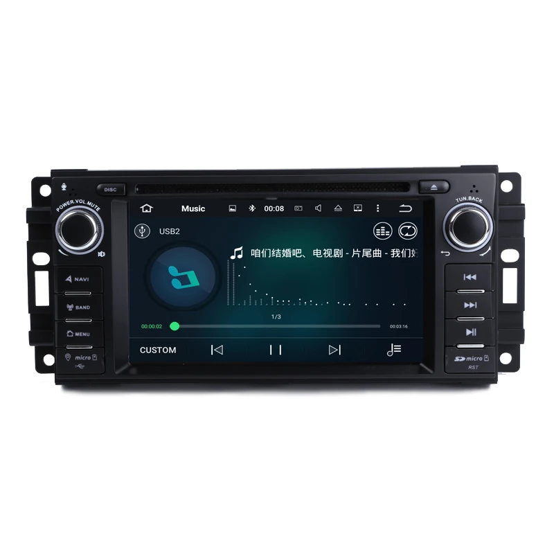 Cheap octa Core Android 9.0 Special Car DVD for Jeep Patriot 2009-2011 Chrysler 300C 2008-2010 & Chrysler Sebring 2007-2010 radio gps 4