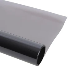 75cm * 30 m/20 "película de tinte de ventana de coche Super negro oscuro Ventana de coche láminas de protección Solar 50% VLT pegatinas toda la venta(China)