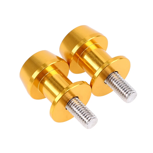 POSSBAY Universal 8mm Motorcycle CNC Swingarm Sliders Spools Stand Screws Motocross Slider for Yamaha Harley Suzuki Honda