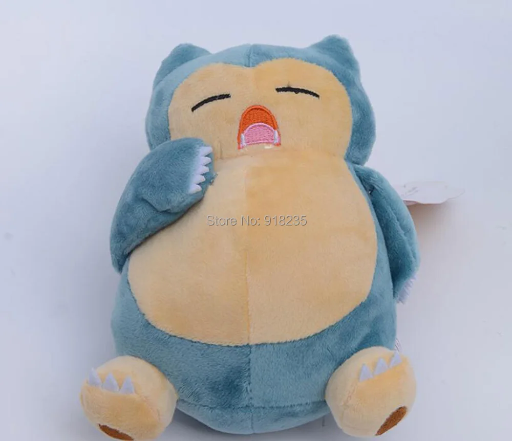 10/лот подлинный Snorlax 7," плюшевая кукла мягкая игрушка