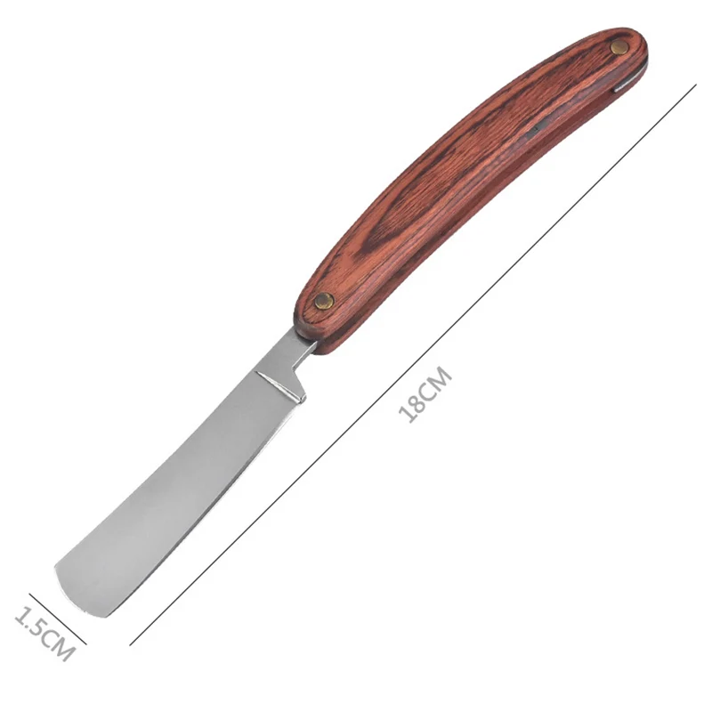 Салон лезвием бритва, Опасная бритва Профессиональный портативный для мужчин складной нож для бритья