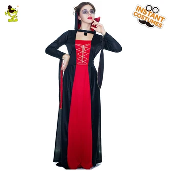 

Women Vampire Costumes Halloween Party Bloodsucker Cosplay Women Vampire Sexy Dress Party Costumes