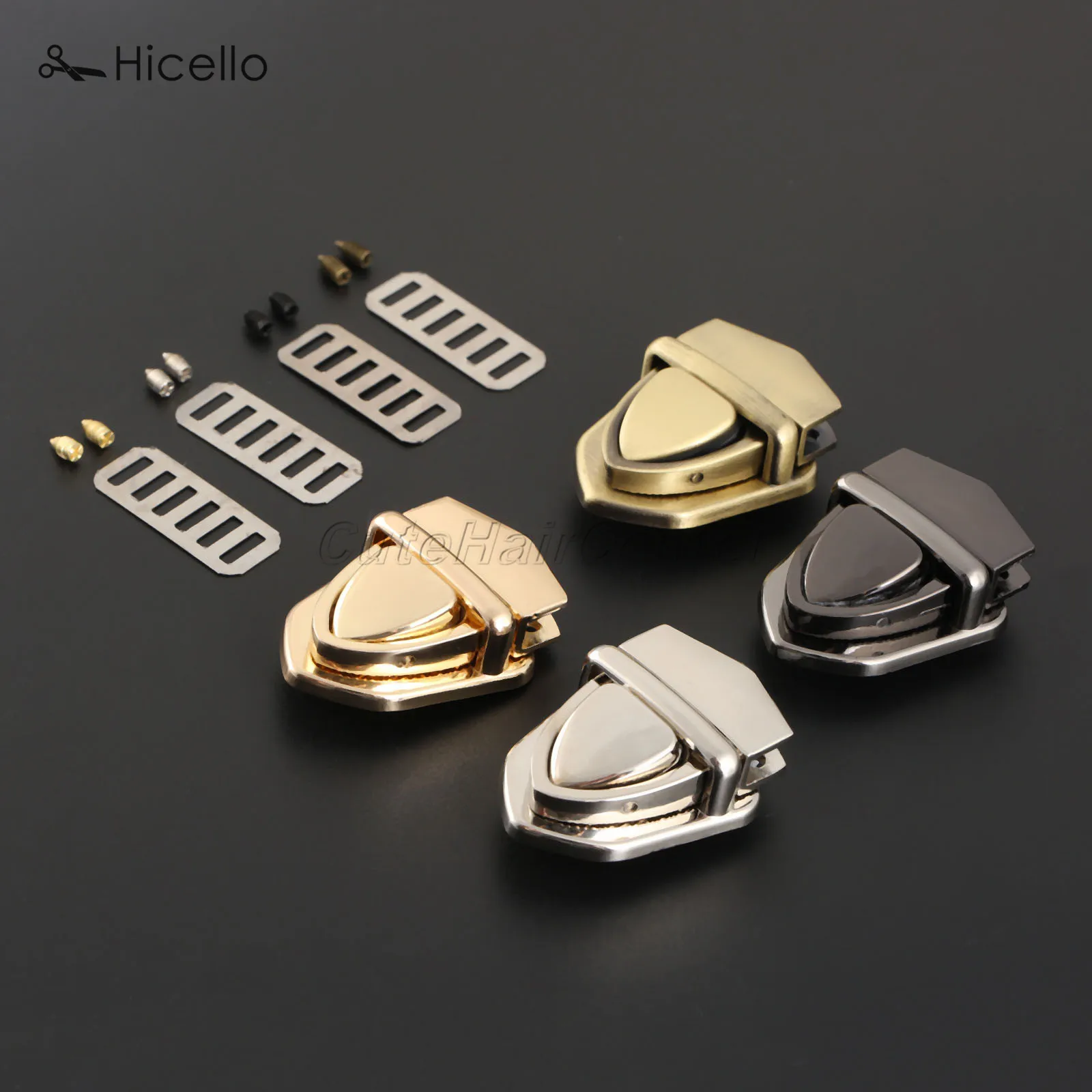 Bag Locks Snap Clasps Buckle Duck Tongue Luggages Lock Hardware Accessories