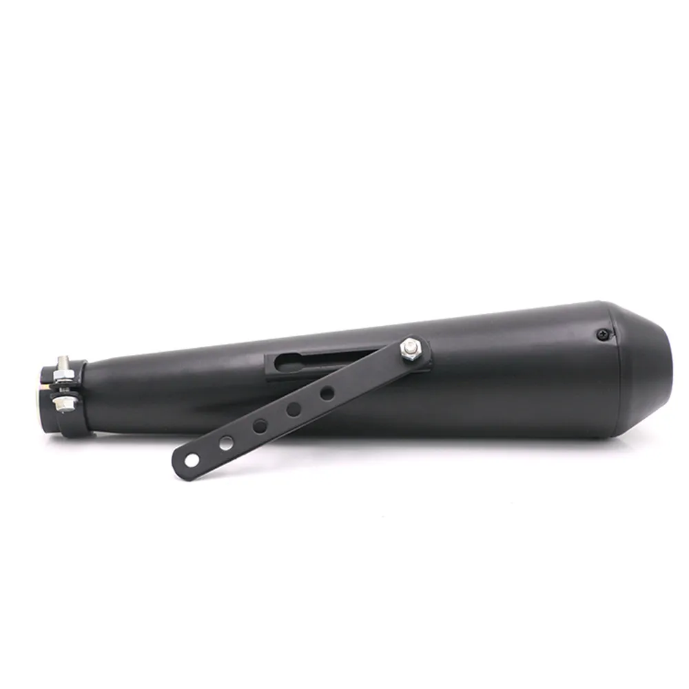Universal 39-46mm Motorcycle Muffler Exhaust Retro Vertical Back Pressure Case For Harley GY6 CBR CBR125 CBR250 - Image 2