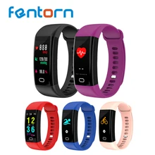 Fentorn F07 Bande À Puce Couleur Écran IP68 Étanche Fréquence Cardiaque Fitness bracelet avec La Pression Artérielle Moniteur D’oxygène Smartband