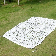 VILEAD 7 м x 9 м(23FT x 29,5 футов) Военная армейская камуфляжная сетка белоснежный камуфляж сетка солнцезащитный навес для кемпинга
