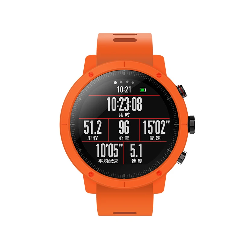 PC защитный чехол для Xiaomi Huami Amazfit Stratos 2 2s Чехол для смарт часов полный защитный чехол s красочный чехол для часов