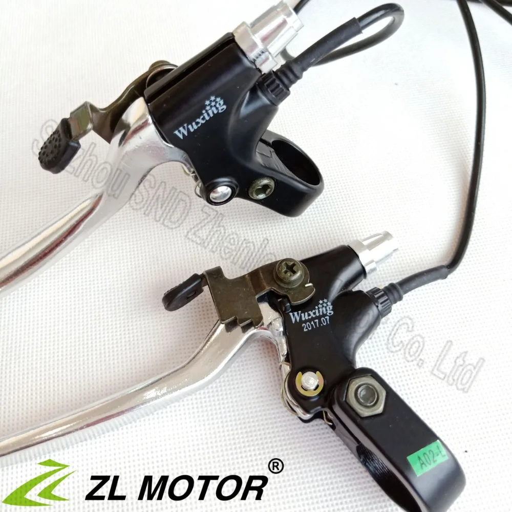 kaaka 2Pcs Aluminium Alloy Bicycle Brake Levers Handle for Mountain Bike Folding Bicycle Modification Maintenance Replacement Parts