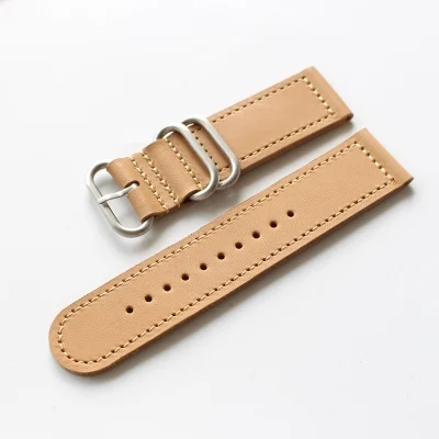 

18mm 19mm 20mm 21mm 22mm 24mm Vintage Sports Strap Buckle Strap Black Handmade Leather Strap Accessories fashion Belt Wristband