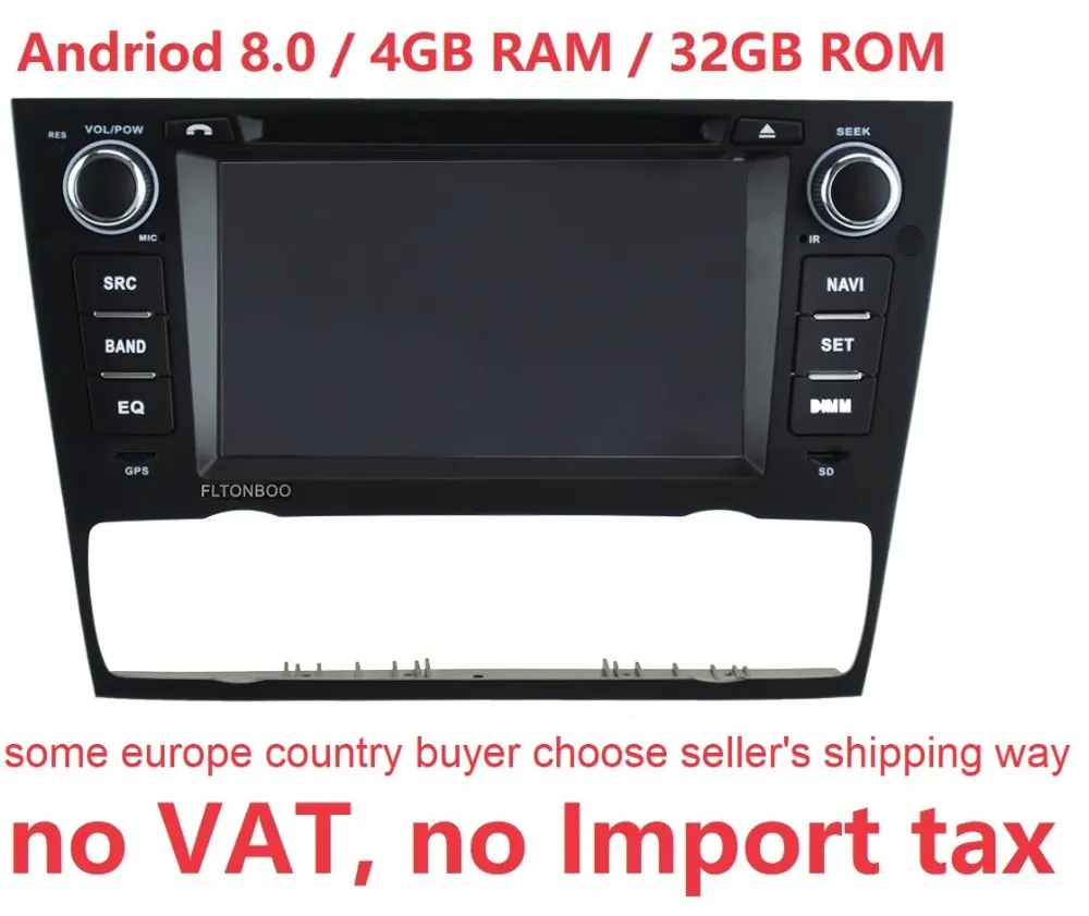 

4GB RAM 32GB ROM android 8.0 for bmw E90,e91,car dvd,gps navigation,wifi,radio,bluetooth,Steering wheel Canbus Free 8g Map,MIC