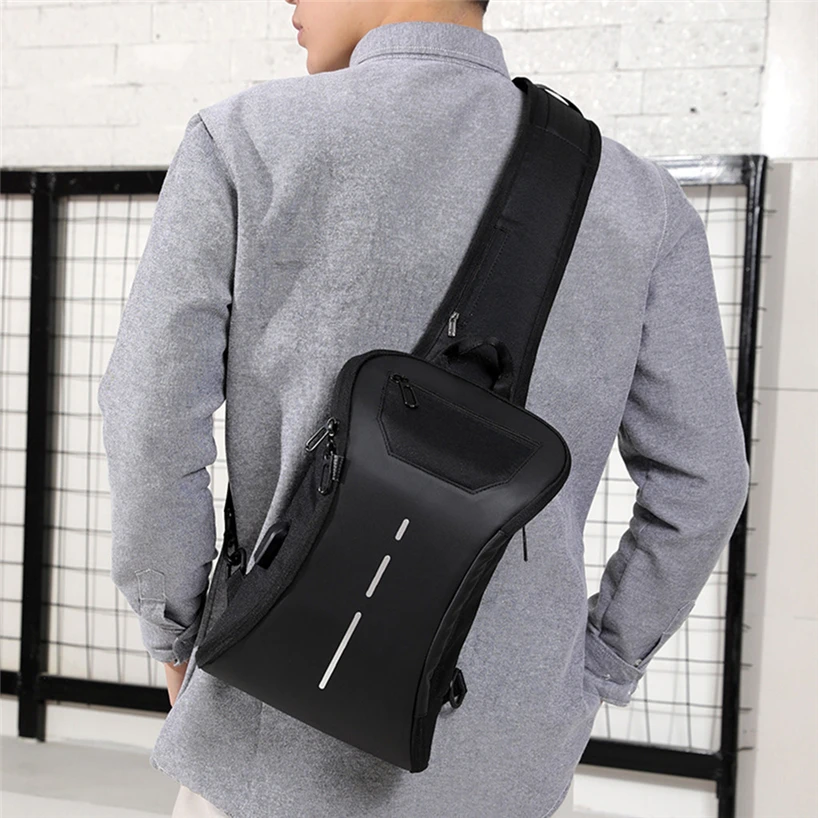 Aelicy, Новое поступление, мужская сумка на ремне, для пары, зарядка, нагрудная сумка, дорожная сумка, многофункциональная сумка-мессенджер, сумка на пояс