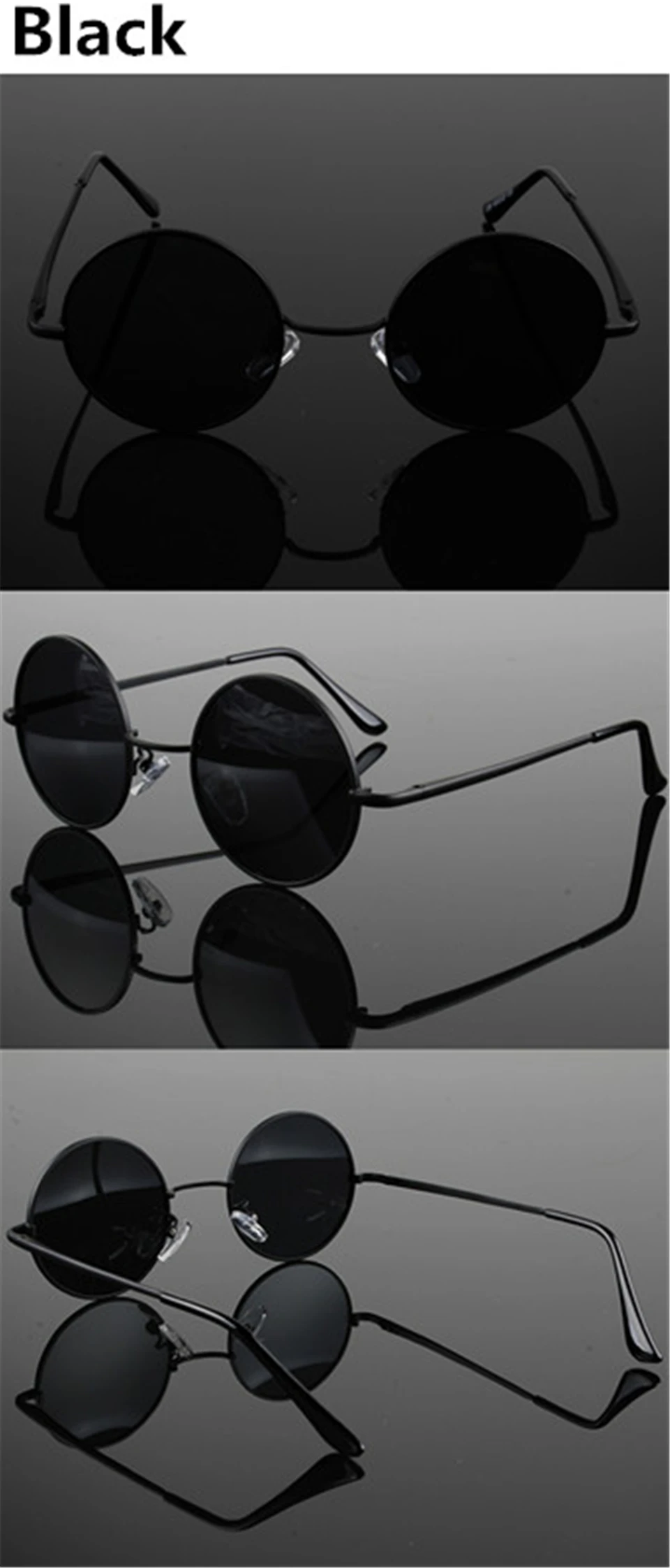 JAXIN Retro round sunglasses women fashion personality glasses men eye protection polarized oculos de sol masculino UV400 gafas sunglasses for women