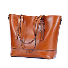 Модные Винтажные сумка-мешок из натуральной коровьей кожи на одно плечо женская сумка из натуральной кожи Повседневный стиль Q6995E2