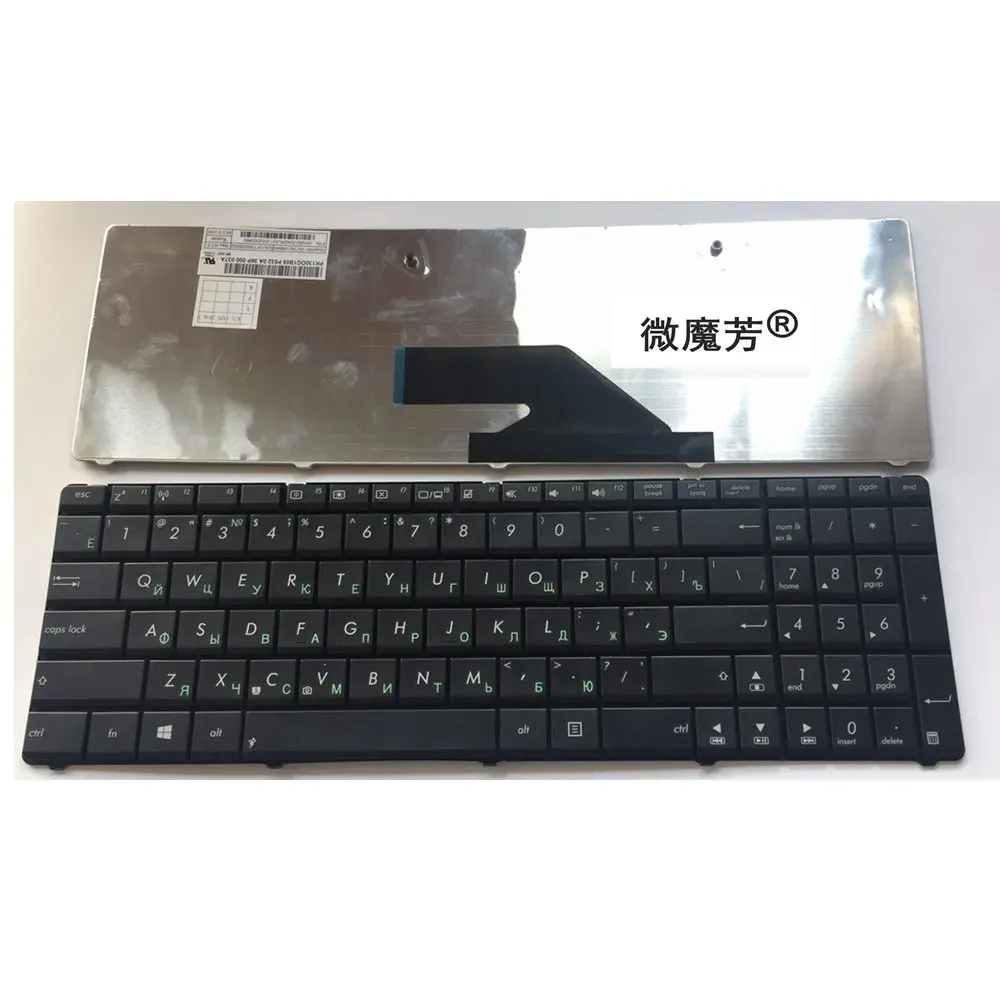RU New FOR ASUS K75 K75D K75DE K75A K75V K75VJ K75WM black Laptop Keyboard Russian-in