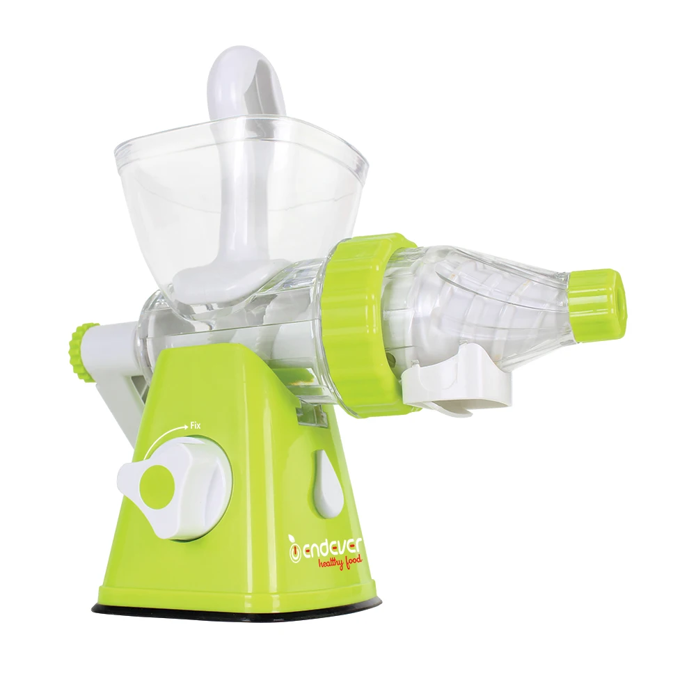 Соковыжималка механическая Endever Skyline HJ-007 (Ручная, легко разбирается и моется, корпус из высококачественного пищевого пластика)