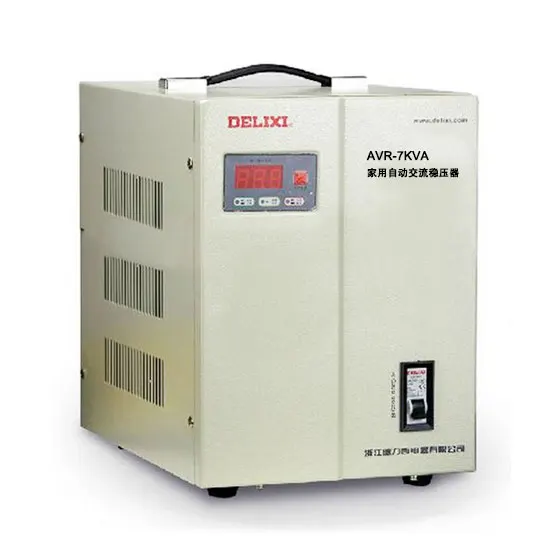 New Delixi voltage stabilizer AVR 7000W 7KW automatic household AC