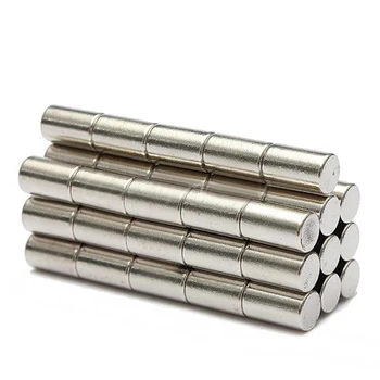 

50pcs N52 Super Strong Round Disc 6x10mm Cylinder NdFeB Magnets Mayitr Rare Earth Neodymium Permenent Magnets 6x10mm