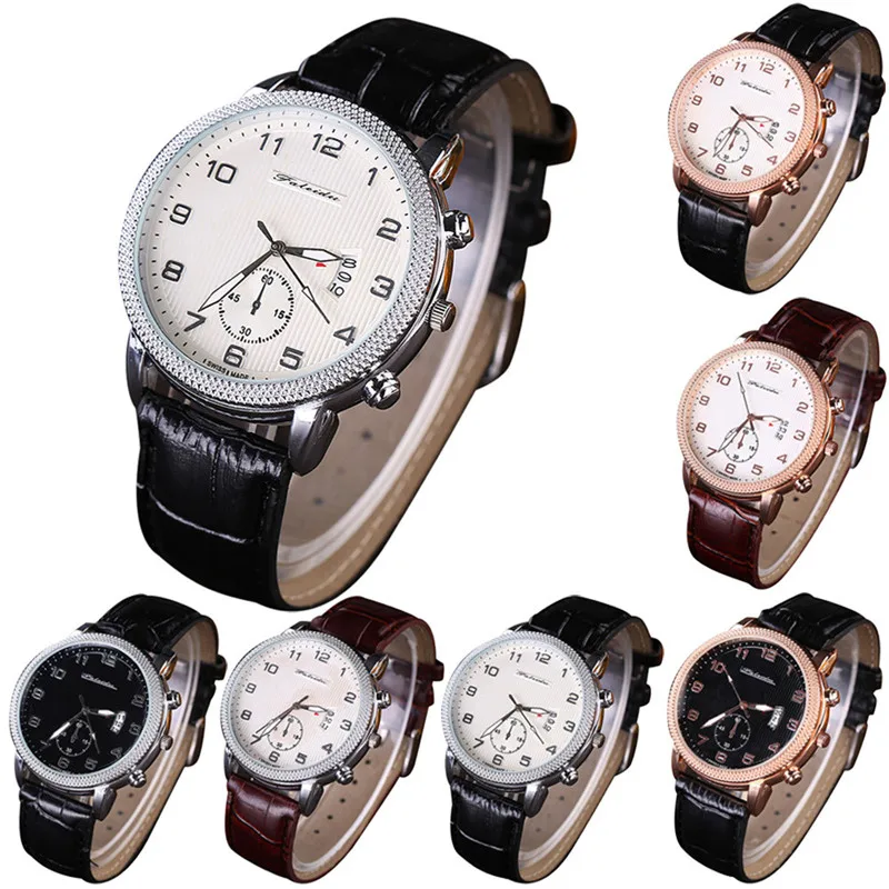 

2016 Fashion Luxury Brand Men Watches Ultra Thin Full Genuine Leather Clock MaleCasual Sport Watch Men Quartz Wrist Watch