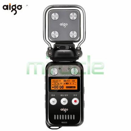 Aigo R5533 Digital recorder professional 50 meters recording outage automaticly save noise reduction font b MP3