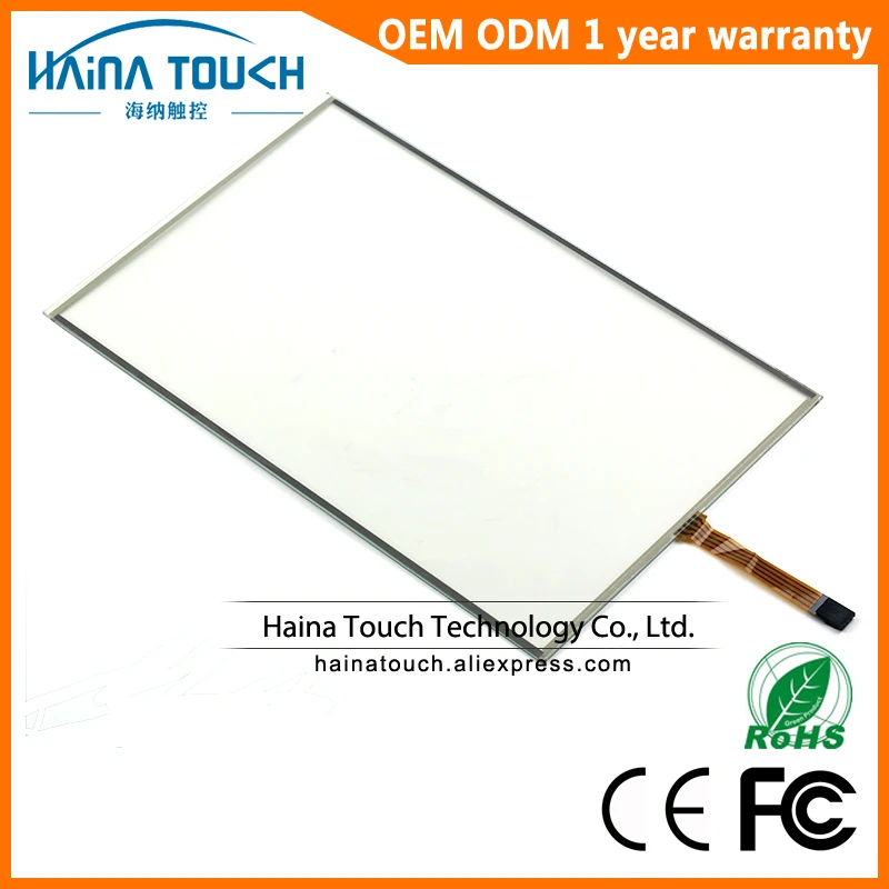 

Widescreen 16:9 5 wire 17 Inch Resistive USB Touch Screen Panel Win10 Compatible