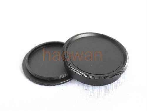 

metal front Rear Lens Cap / Cover+Camera Body Cap for leica M39 L39 39mm 39 Screw LTM LSM Mount Pentax Black silver