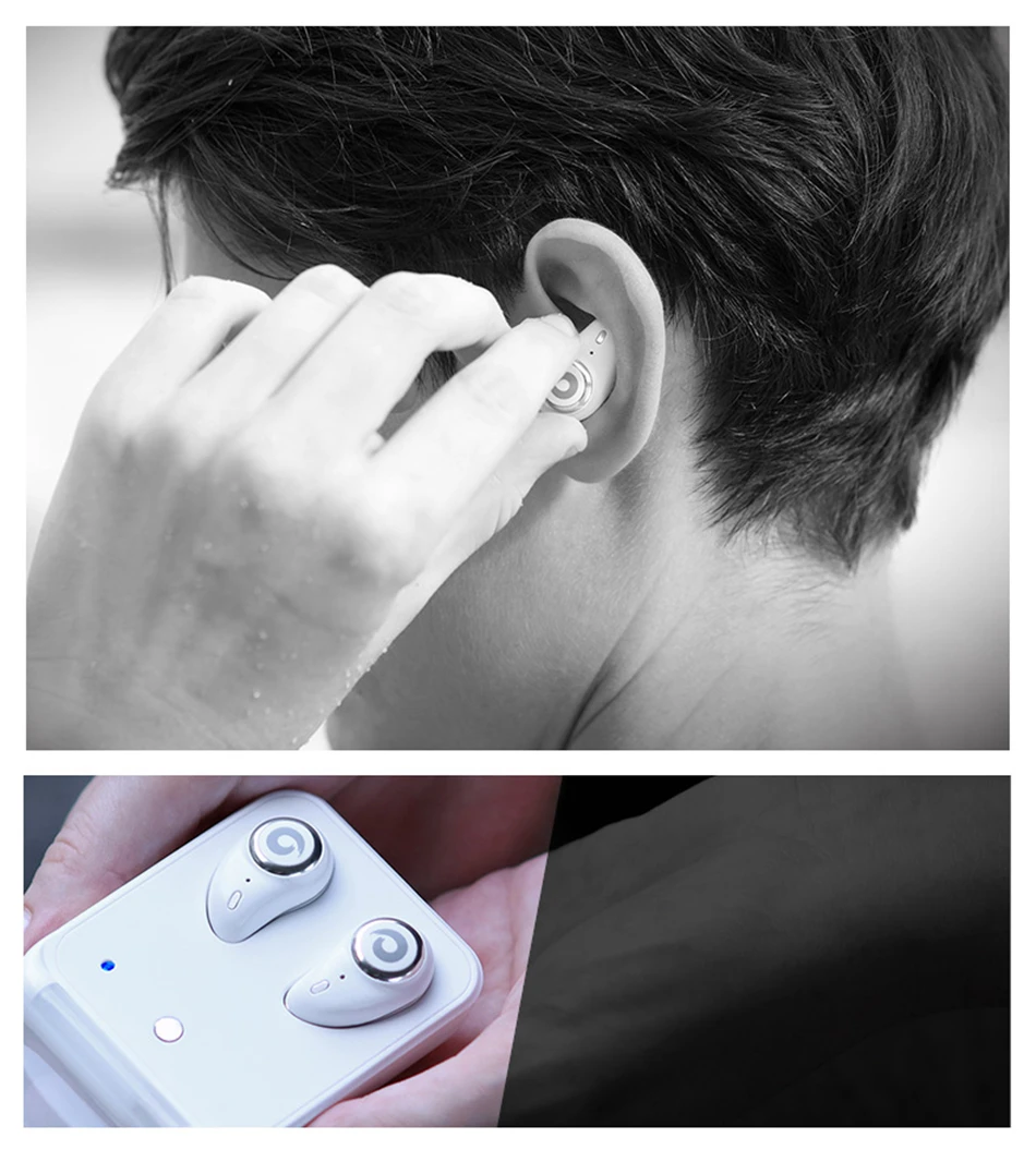 TWS беспроводные Bluetooth наушники настоящие стерео вкладыши Водонепроницаемая гарнитура для телефона HD связь портативный с микрофоном YZ148