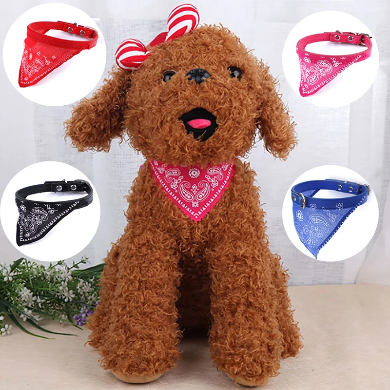 

Neck Scarf Bandana Collar Neckerchief Adjustable Pet Dog Puppy Cat Neck Scarf Bandana Collar Neckerchief Sizes S/M/L