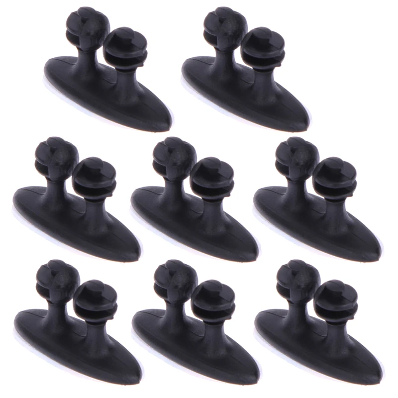 8Pcs High Quality Headphone font b Cable b font Clip Charger font b Cable b font