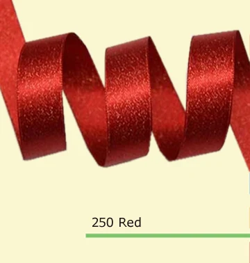 Satin Ribbon 10mm 35 Plain Coloured Double Sided 3//8/" inch Faced Ribbon