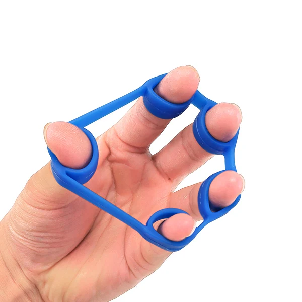 

Silicone Finger Strengthener Hand Resistance Band Hand Grip Exerciser Strength Trainer Gripper DX88