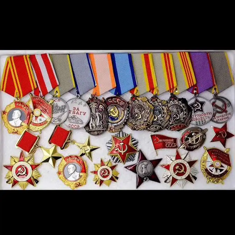 WW2 Золотая звезда знак Советский Союз Союза труда Глория медаль почета CCCP медаль на заказ Красная звезда Ленин медали|Булавки и значки| | АлиЭкспресс