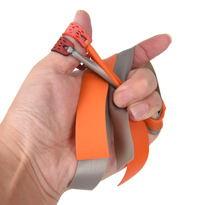 

10PCS Random Hunting Elastic Flat Rubber Band Outdoor Slingshot Powerful Sports Catapult Kit Set Practical Thickness 0.45/0.5mm