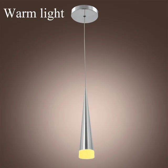 12 головок современный светодиодный конический подвесной светильник алюминиевый