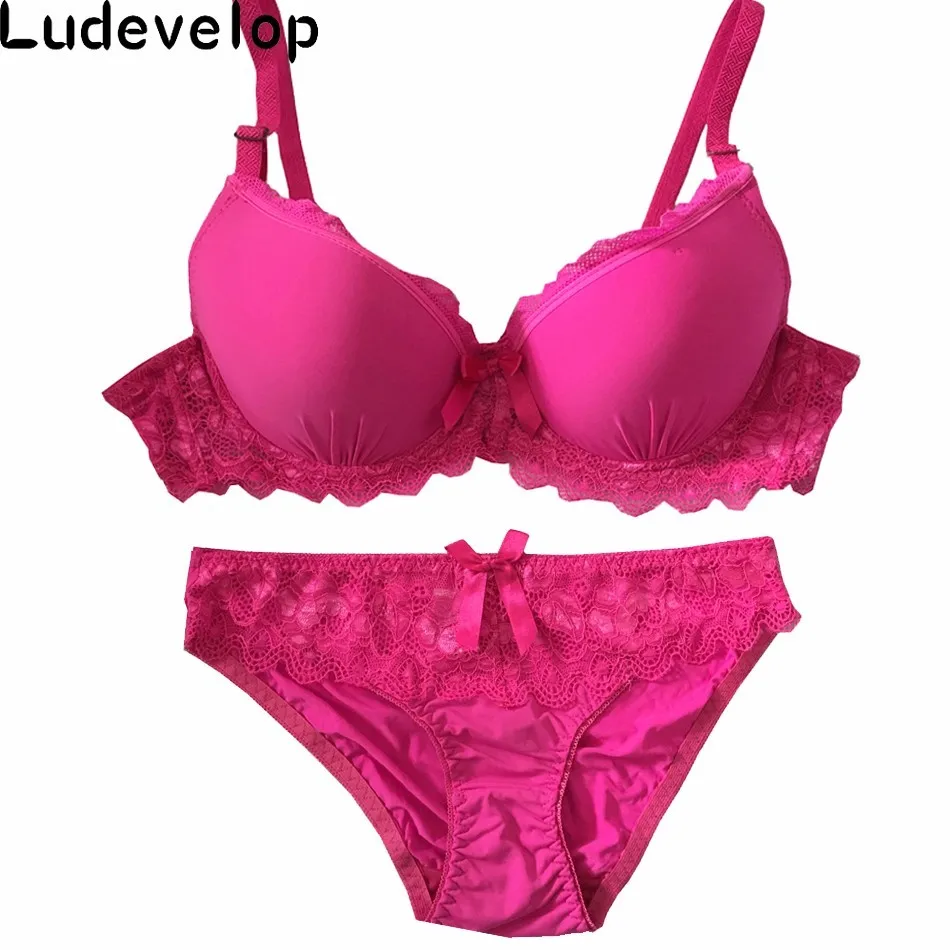 Комплект женского кружевного нижнего белья с чашкой пуш ап 40 48CD|bra set|underwear setbig size