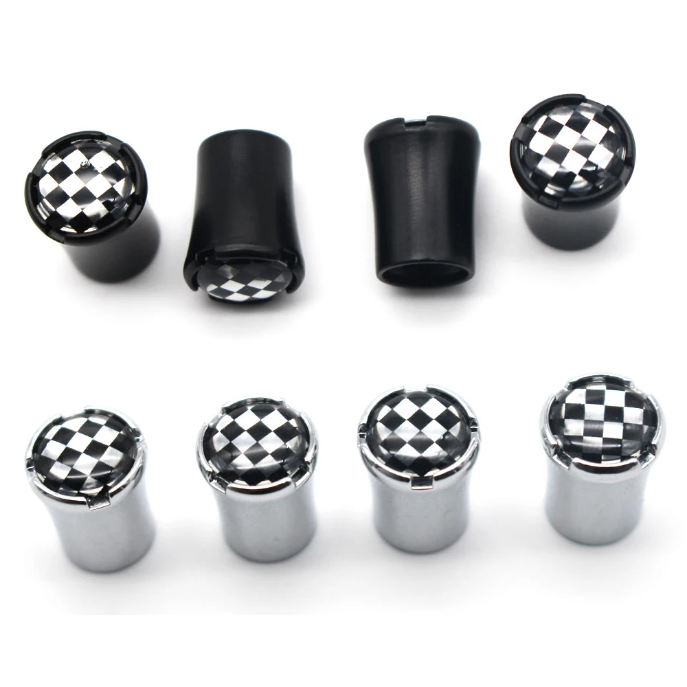4 Pcs/Set Car Valve Caps Car Dust Caps Tire Wheel Stem Air Valve Caps