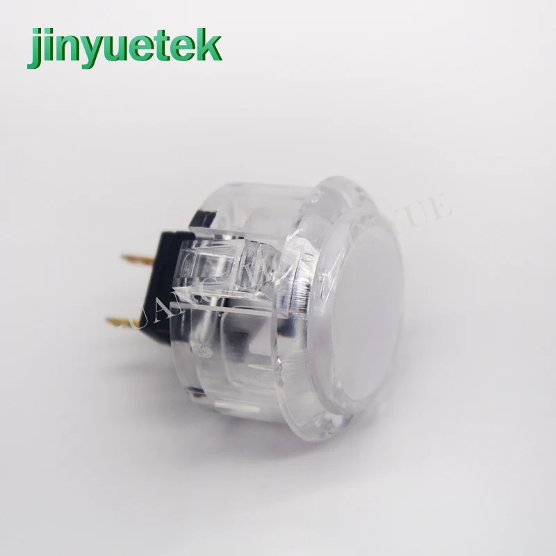 30 мм комплект аркадные кнопки Sanwa 5 в led игровой автомат Clear Edge кнопка кристалл для Jamma DIY аркадный джойстик