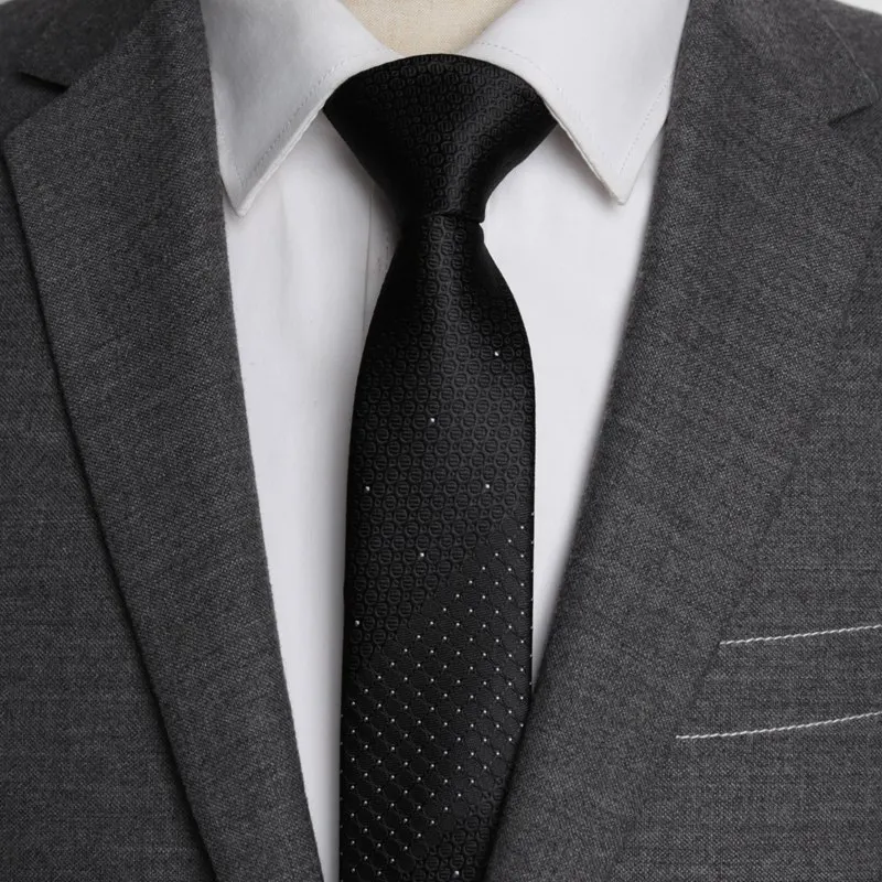 Мужские обтягивающие галстуки 5 см. Роскошные мужские модные жаккардовые галстуки. Деловые мужские галстуки для свадьбы - Цвет: LDYB0-2