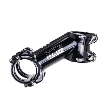 

ZTTO 90/110mm ±35°CNC Polished Bike Stem Bicycle Handlebar Stem Riser MTB Stem - Red/Black