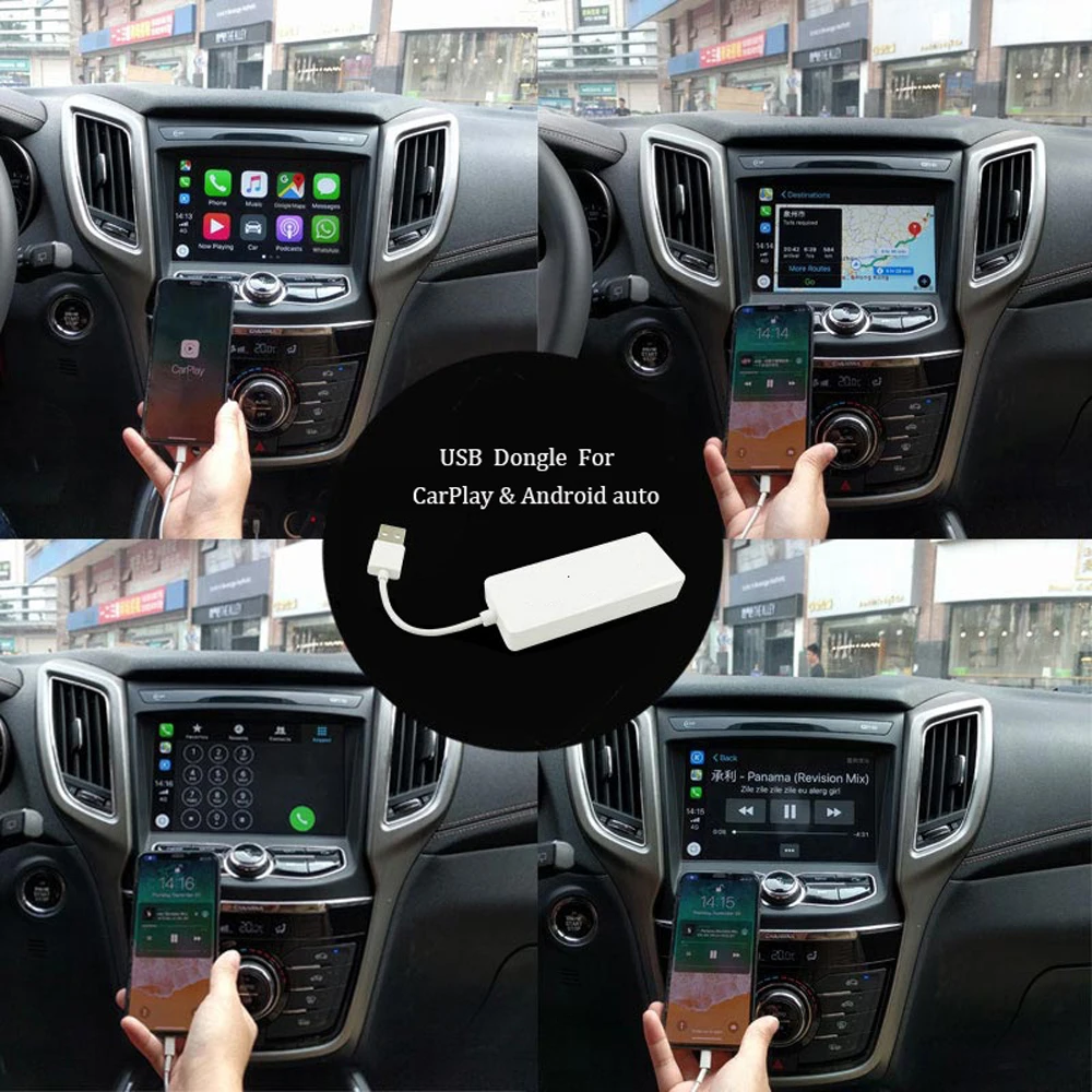 ONKAR Carplay ключ USB Android авто для автомобильный головный блок DVD Мультимедиа Навигация
