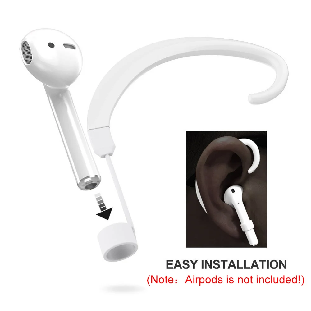 1 пара ремень беспроводной крючок для уха аксессуары держатели Airpods XJ66|Наушники и