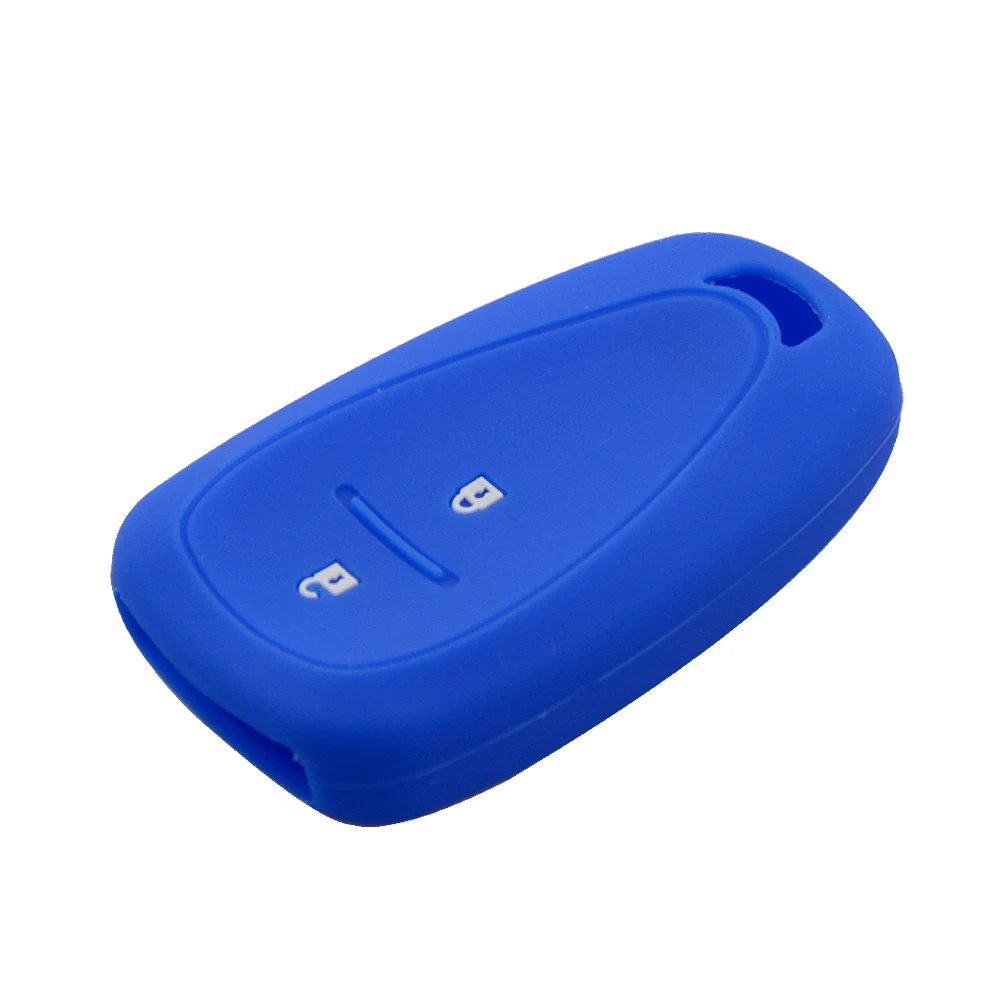 2 buttons silicone car key case for CHEVROLET 3