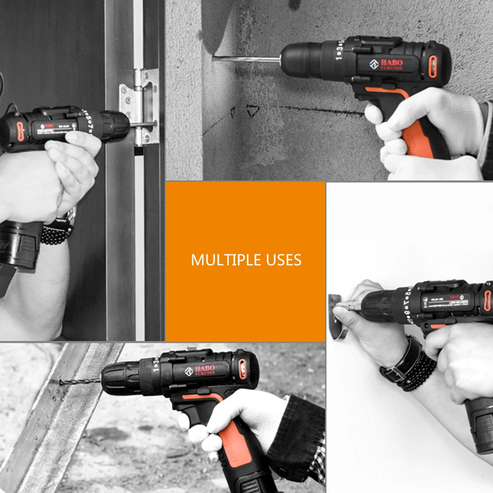 12V Cordless Drill Screwdriver Driver Hand