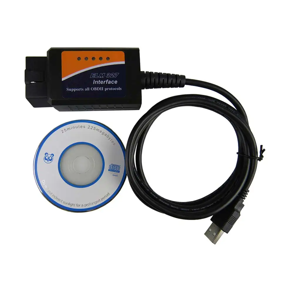 ELM327  Scanner  USB Plastic With FT232RL Chip (1)